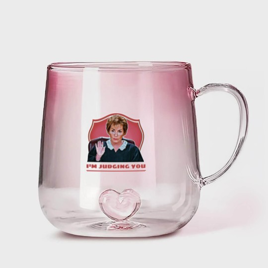 Discover Judge Judy - Judge Judy - Gradient Glass Mugs
