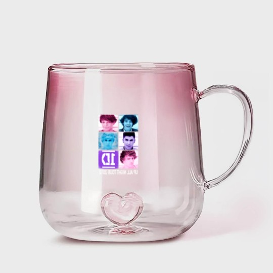 Discover One Direction Up All Night Tour 2012 Gradient Glass Mugs