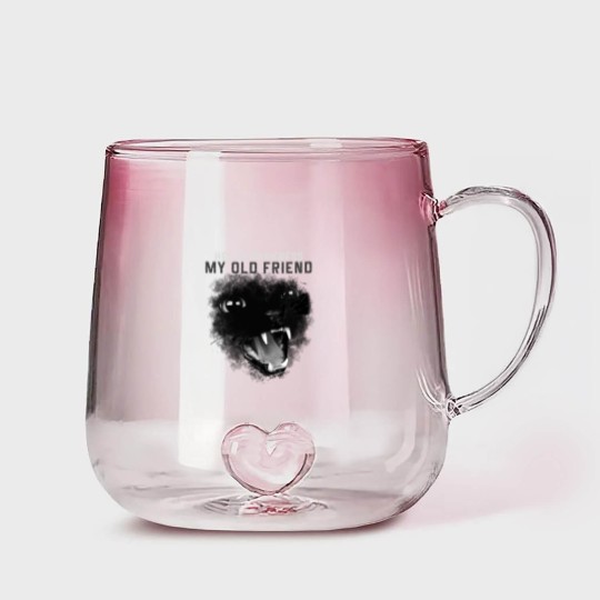 Discover Hello Darkness my old friend Gradient Glass Mugs