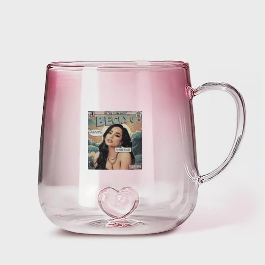 Discover Becky G Comic Gradient Glass Mugs, 90S Vintage Merch Book Art