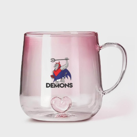Discover Demons Melbourne Football Club - Gradient Glass Mugs