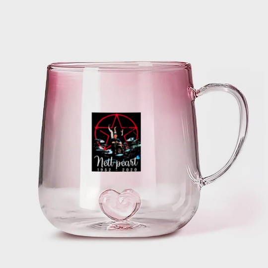 Discover Neil Peart Rush 1952 Gradient Glass Mugs