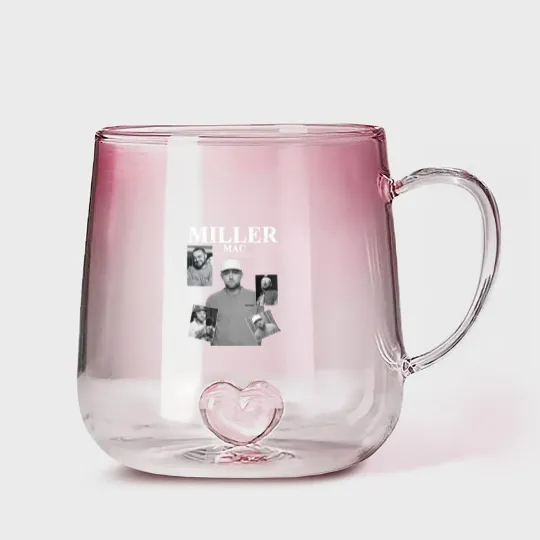 Discover macmiller Music Gradient Glass Mugs K1, macmiller Music Pop Gradient Glass Mugs, macmiller Concert 2023 Retro Unisex Gift Bootleg Gradient Glass Mugs Mus3004DK