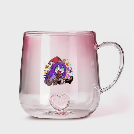 Discover League of Legends Lulu Gradient Glass Mugs. Lulu's Magical Menagerie Gradient Glass Mugs. League of legends Gradient Glass Mugs