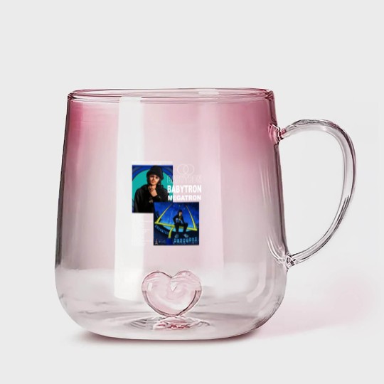 Discover Vintage Bootleg Inspired Babytron - Megatron, Graphic Unisex Album Gradient Glass Mugs