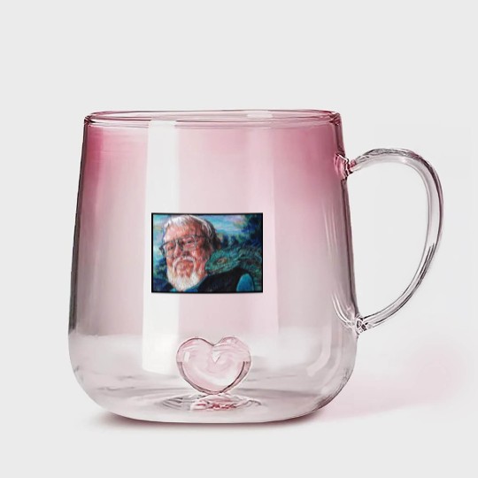 Discover George R R Martin Father Of Dragons Gradient Glass Mugs
