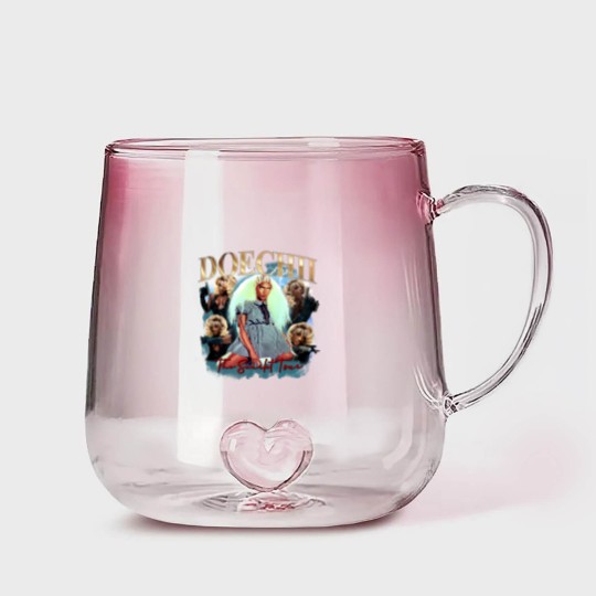 Discover Doechii Rap Gradient Glass Mugs, Doechii The Scarlet Tour 2023 Vintage Gradient Glass Mugs