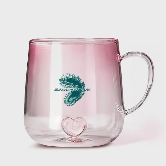 Discover The Symposium sci-fi with new logo Gradient Glass Mugs