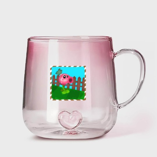 Discover Sweet Pea - Plants Vs Zombies - Gradient Glass Mugs