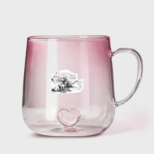 Discover Dog in a Sidecar Gradient Glass Mugs