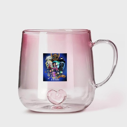 Discover the owl house poster Classic Gradient Glass Mugs