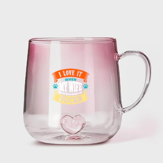 Discover I LOVE IT WHEN MY WIFE SUCKS - I Love It When My Wife Sucks - Gradient Glass Mugs
