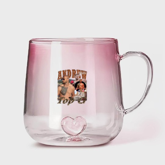 Discover Andrew Tate Gradient Glass Mugs