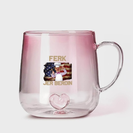 Discover Ferk Jer Berdin Funny - Ferk Jer Berdin - Gradient Glass Mugs