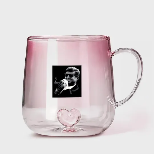 Discover John F. Kennedy Cigar & Sunglasses Gradient Glass Mugs