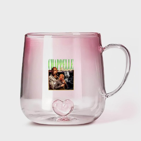 Discover RETRO DAVE CHAPPELLE Gradient Glass Mugs
