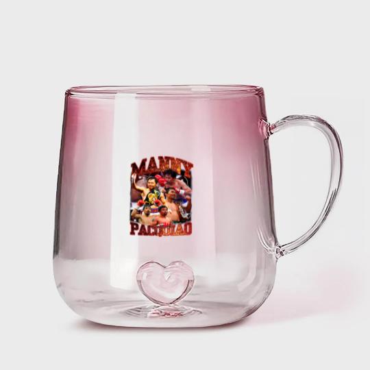 Discover Manny PacMan Pacquiao Streetwear  Snow Wash Gradient Glass Mugs