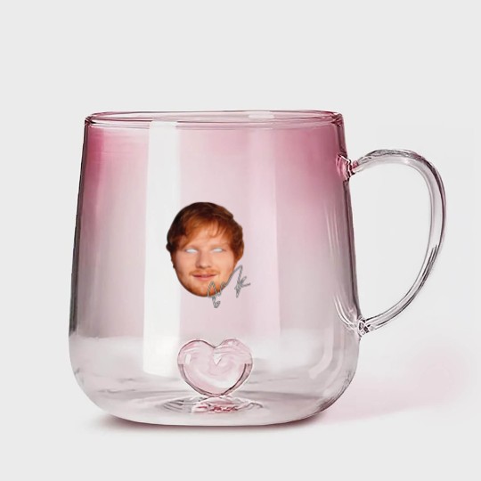 Discover Ed Shee Big Face Rap Gradient Glass Mugs Gradient Glass Mugs