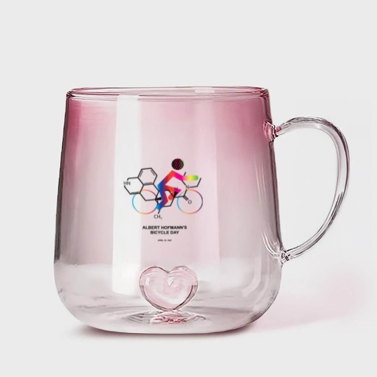 Discover Albert Hofmann's Bicycle Day Gradient Glass Mugs