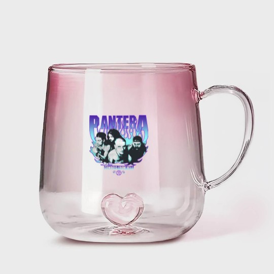 Discover Mayhem Skull Gradient Glass Mugs, Classic Rock Vintage Gradient Glass Mugs, Retro Vintage Gradient Glass Mugs