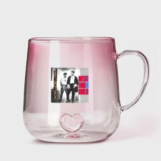 Discover Pet Shop Boys Unisex Gradient Glass Mugs: West End Girls