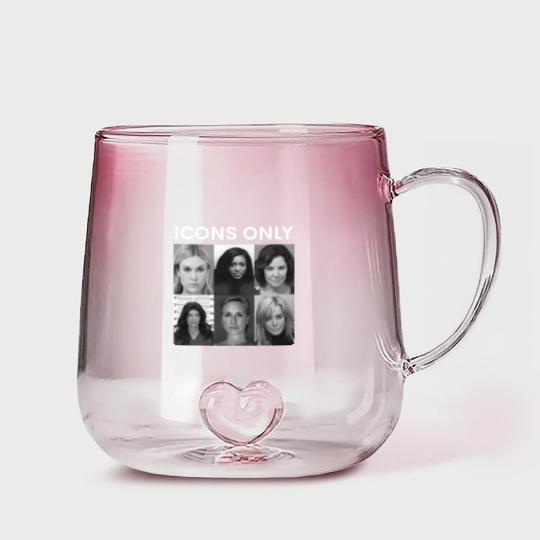 Discover Real Housewives Mugshot Gradient Glass Mugs