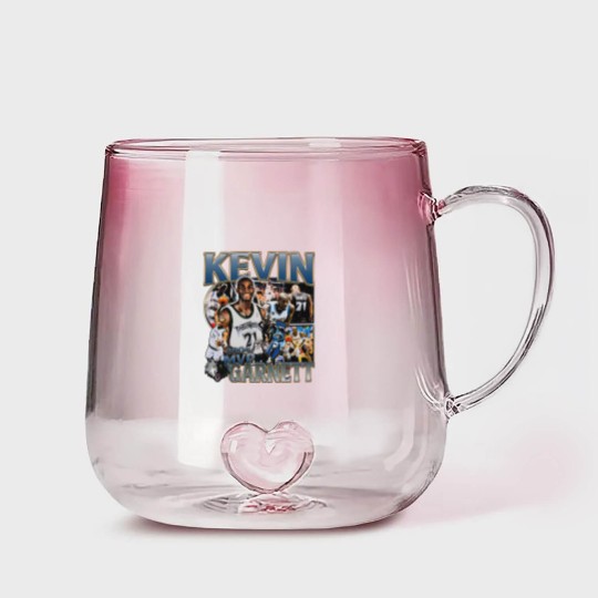 Discover Kevin Garnett Vintage Gradient Glass Mugs