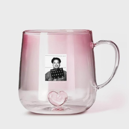 Discover Robert Downey Jr. 1999 Actor Mugshot Gradient Glass Mugs