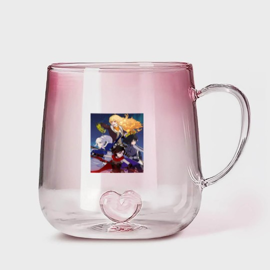 Discover Rwby Gradient Glass Mugs, Rwby Gradient Glass Mugs