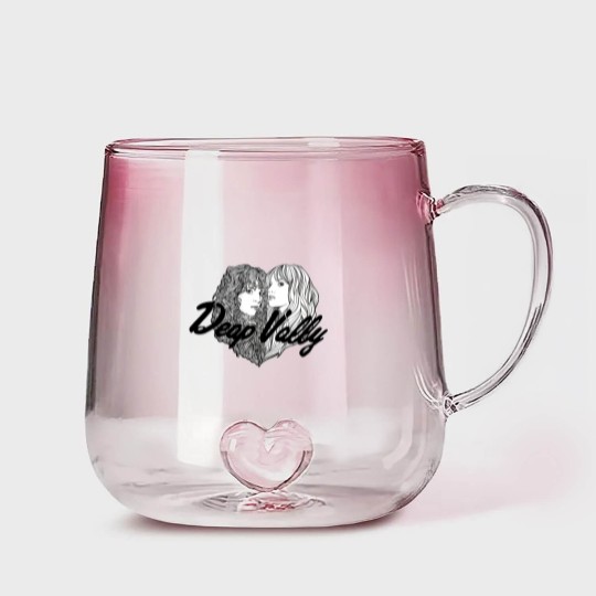 Discover Deap Vally Heart Fitted Gradient Glass Mugs