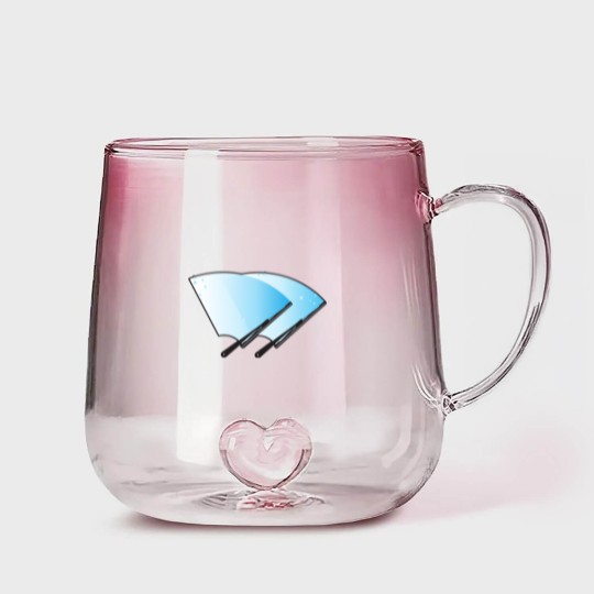 Discover Car windscreen wipers Gradient Glass Mugs