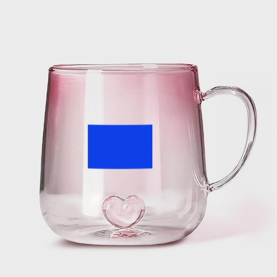Discover "Blue Square" design Gradient Glass Mugs
