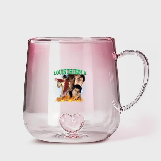 Discover Louis Theroux Wavey Gradient Glass Mugs