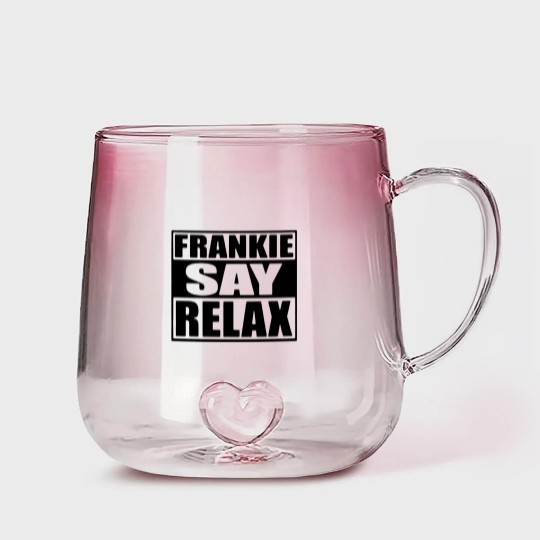 Discover Frankie say Gradient Glass Mugs