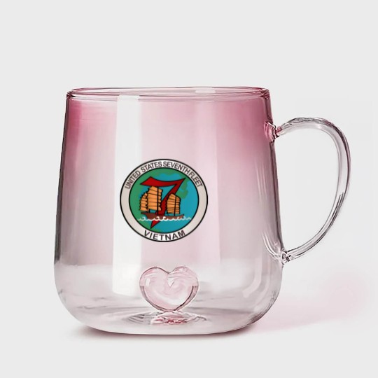 Discover Navy United States Seventh Fleet Vietnam Gradient Glass Mugs