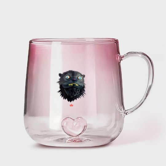 Discover The suicides Squad Big Weasel Logo Gradient Glass Mugs