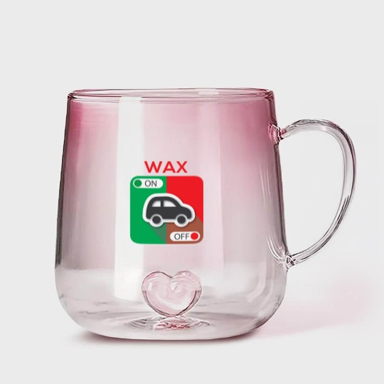 Discover Wax On Wax Off Gradient Glass Mugs