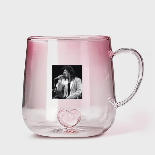 Discover Steve Perry Art Gradient Glass Mugs