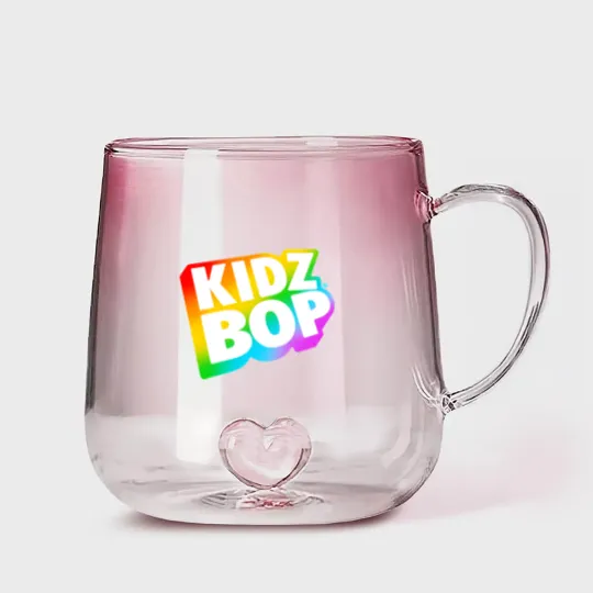 Discover Kidz Bop Rainbow Logo Gradient Glass Mugs