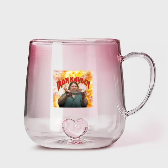 Discover Iron Kayden - Kay´s Cooking (Alphabet Soup) Gradient Glass Mugs