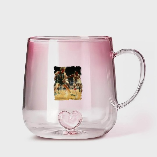 Discover GOAT vs Dr. J Gradient Glass Mugs