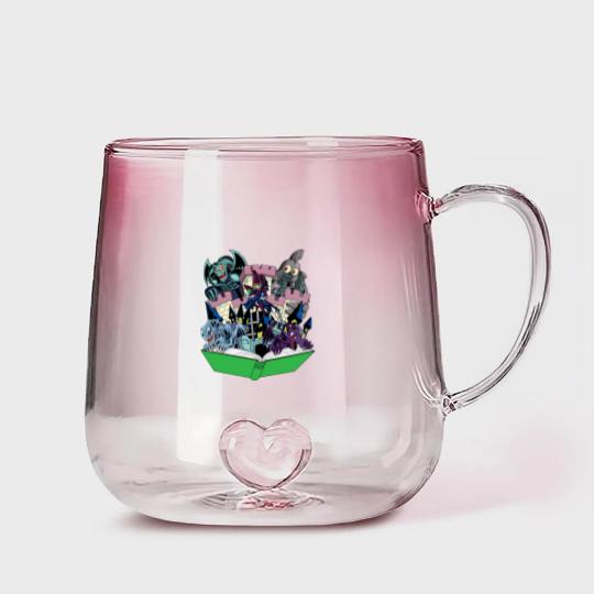 Discover World of Toons Gradient Glass Mugs