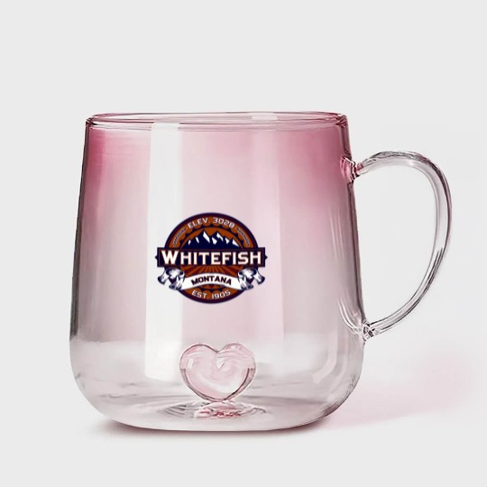 Discover Whitefish Vibrant Gradient Glass Mugs