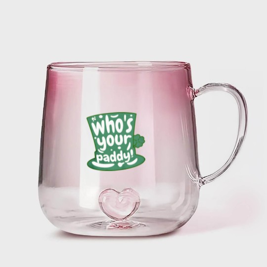 Discover Who's Your Paddy - Paddy - Gradient Glass Mugs