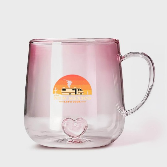 Discover Visit New Mexico - Breaking Bad - Gradient Glass Mugs