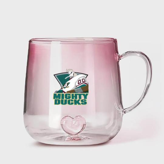 Discover The Mighty Ducks - The Mighty Ducks - Gradient Glass Mugs