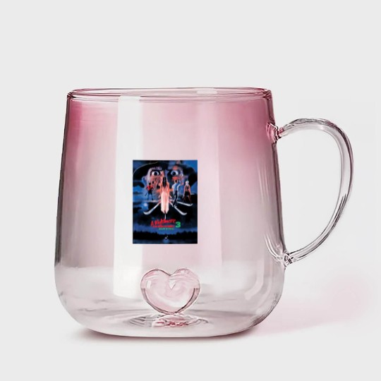 Discover A Nightmare On Elm Street 3 Gradient Glass Mugs