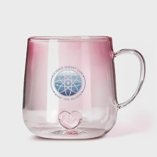 Discover Science Doesn't Care Gradient Glass Mugs