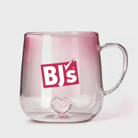 Discover BJ's Wholesale Club Logo Gradient Glass Mugs
