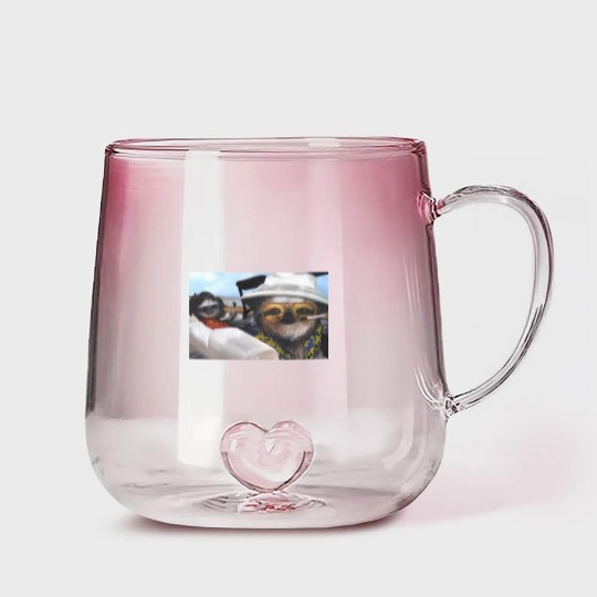 Discover Fear and Loathing in Sloth Vegas Gradient Glass Mugs